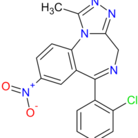 Buy Clonazolam Clonitrazolam C17H12ClN5O2 Raw Powder